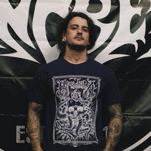 BRD: Skull T-Shirt (black, purple)