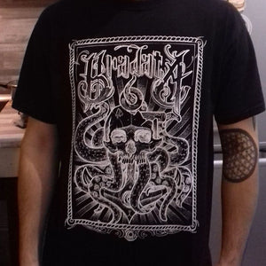 BRD: Skull T-Shirt (black, purple)